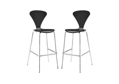 Image for Black Passage Dining Bar Stool [Set of 2]
