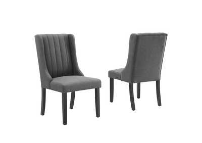 Image for Gray Renew Parsons Fabric Dining Side Chairs - [Set of 2]