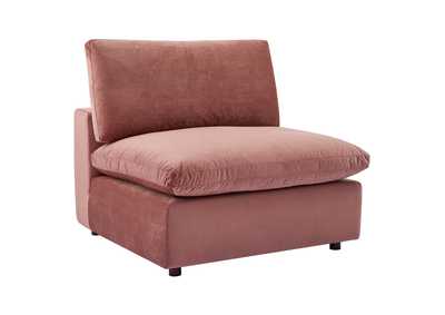 Image for Commix Down Filled Overstuffed Performance Velvet Armless Chair