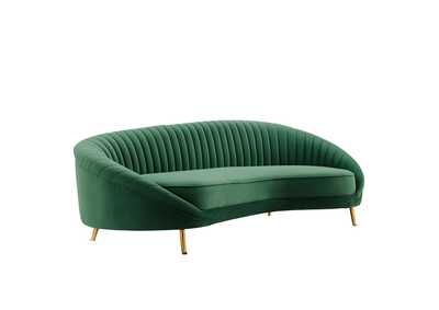 Image for Emerald Camber Channel Tufted Performance Velvet Sofa