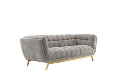 Image for Light Gray Bestow Crushed Performance Velvet Sofa