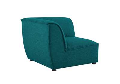 Image for Teal Comprise Corner Sectional Sofa Chair