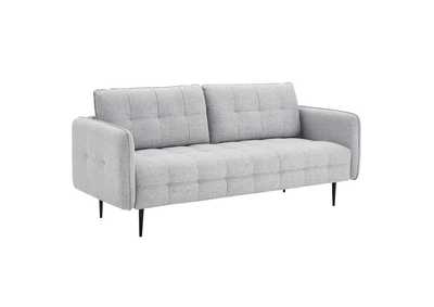 Image for Light Gray Cameron Tufted Fabric Sofa