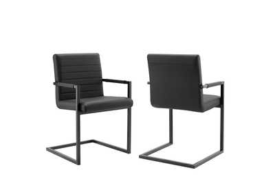 Image for Savoy Vegan Leather Dining Chairs - Set of 2