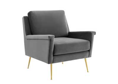 Image for Chesapeake Performance Velvet Armchair