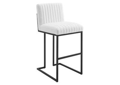 Image for Indulge Channel Tufted Fabric Bar Stool