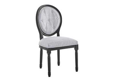 Image for Arise Vintage French Upholstered Fabric Dining Side Chair