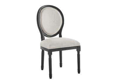 Image for Emanate Vintage French Upholstered Fabric Dining Side Chair