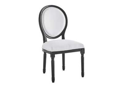 Image for Emanate Vintage French Upholstered Fabric Dining Side Chair