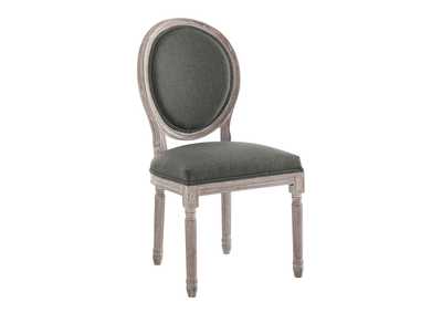 Image for Emanate Vintage French Upholstered Fabric Dining Side Chair