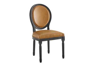 Image for Emanate Vintage French Vegan Leather Dining Side Chair