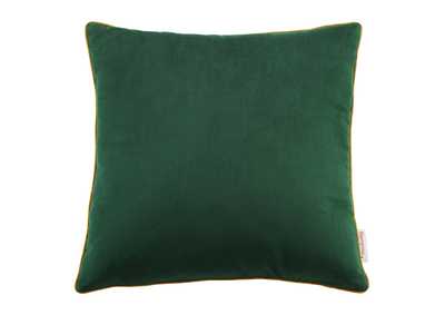 Image for Green Cognac Accentuate 18" Performance Velvet Throw Pillow