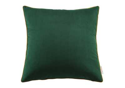 Image for Green Cognac Accentuate 20" Performance Velvet Throw Pillow