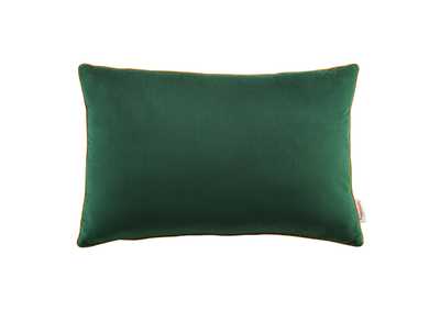 Image for Green Cognac Accentuate 24" Lumbar Performance Velvet Throw Pillow