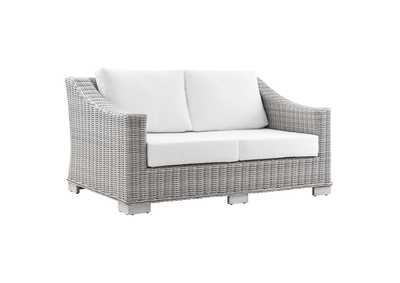 Image for Conway Outdoor Patio Wicker Rattan Loveseat