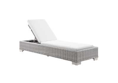 Image for Conway Outdoor Patio Wicker Rattan Chaise Lounge