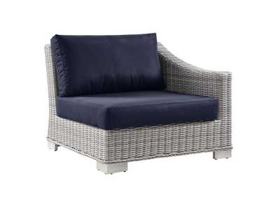 Image for Conway Outdoor Patio Wicker Rattan Right-Arm Chair