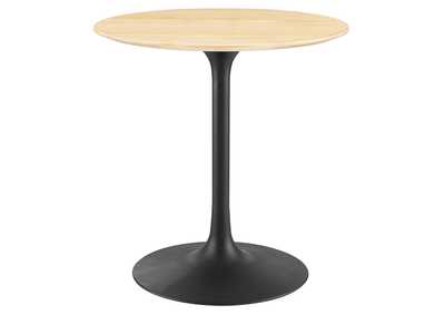 Image for Black Natural Lippa 28" Wood Dining Table