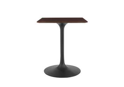 Image for Black Cherry Walnut Lippa 24" Wood Square Dining Table