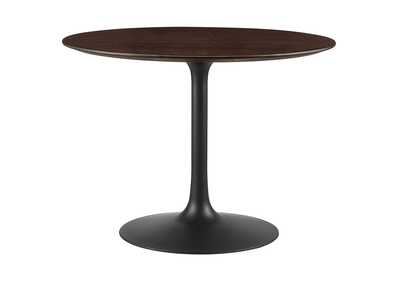 Image for Black Cherry Walnut Lippa 40" Wood Dining Table