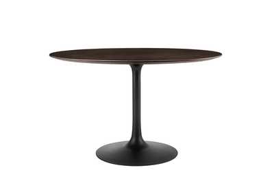 Image for Black Cherry Walnut Lippa 47" Wood Dining Table