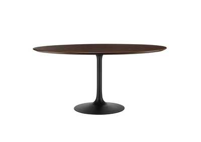 Image for Black Cherry Walnut Lippa 60" Wood Dining Table