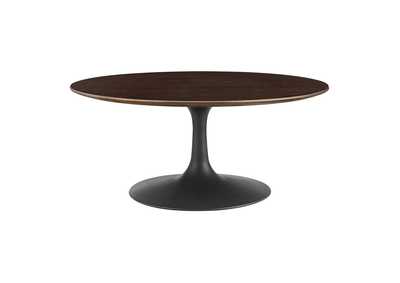 Image for Black Cherry Walnut Lippa 36" Wood Coffee Table