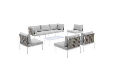 Image for Tan Gray Harmony 8-Piece  Sunbrella