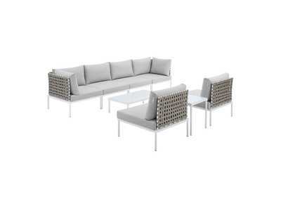 Image for Taupe Gray Harmony 8-Piece  Sunbrella