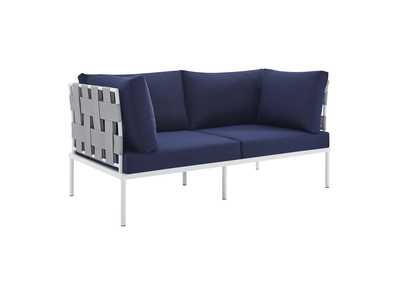 Image for Gray Navy Harmony Sunbrella