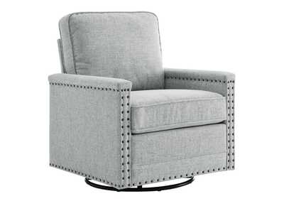 Image for Ashton Upholstered Fabric Swivel Chair