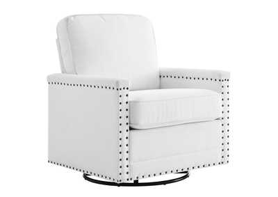 Image for Ashton Upholstered Fabric Swivel Chair