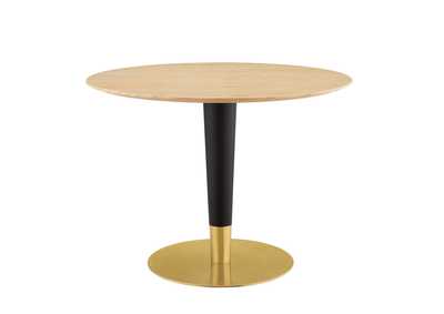 Image for Gold Natural Zinque 40" Dining Table