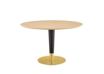 Image for Gold Natural Zinque 47" Dining Table
