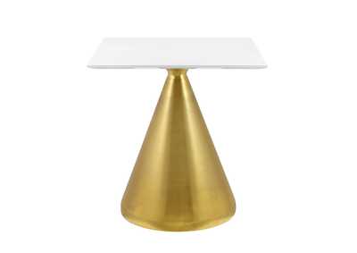 Image for Gold White Tupelo 28" Square Dining Table