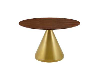 Image for Gold Walnut Tupelo 47" Dining Table