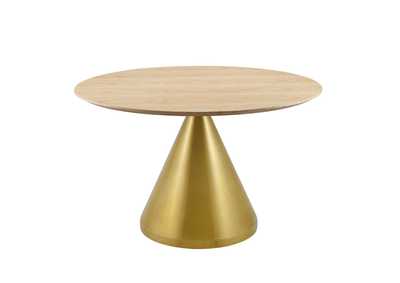 Image for Gold Natural Tupelo 47" Dining Table