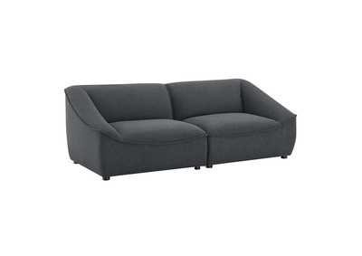 Image for Charcoal Comprise 2-Piece Loveseat