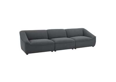 Image for Charcoal Comprise 3-Piece Sofa