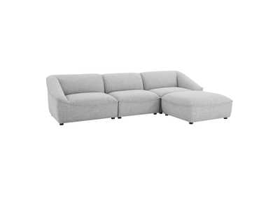 Image for Light Gray Comprise 4-Piece Living Room Set