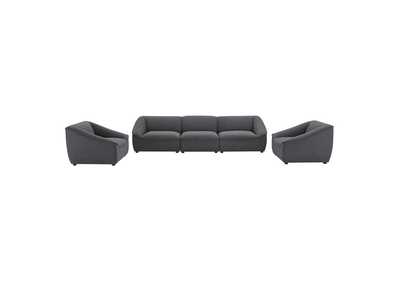Image for Charcoal Comprise 5-Piece Living Room Set