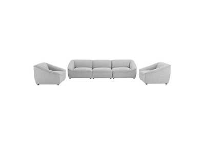Image for Light Gray Comprise 5-Piece Living Room Set
