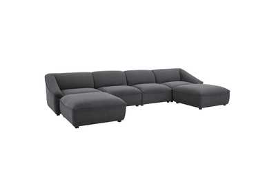 Image for Charcoal Comprise 6-Piece Living Room Set