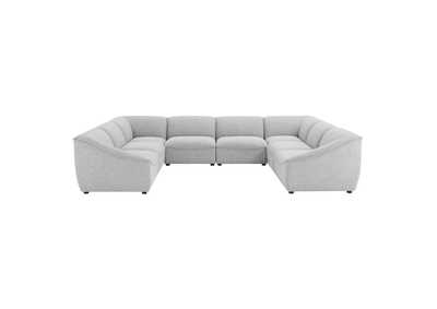 Image for Light Gray Comprise 8-Piece Sectional Sofa