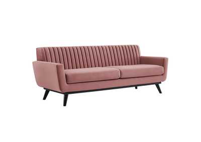 Image for Engage Channel Tufted Performance Velvet Sofa