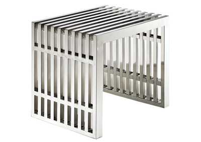 Image for Silver Gridiron Small Stainless Steel Bench