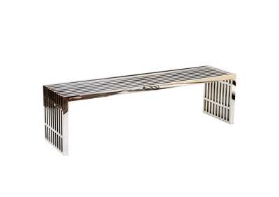 Image for Silver Gridiron Large Stainless Steel Bench
