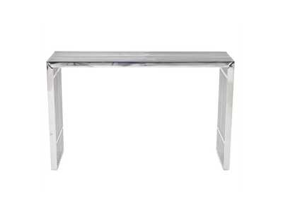 Image for Silver Gridiron Console Table