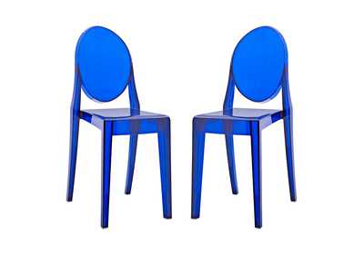 Image for Blue Casper Dining Chairs [Set of 2]