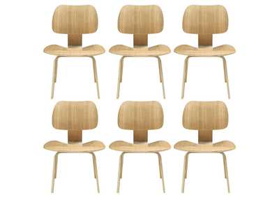 Image for Natural Fathom Dining Chairs [Set of 6]